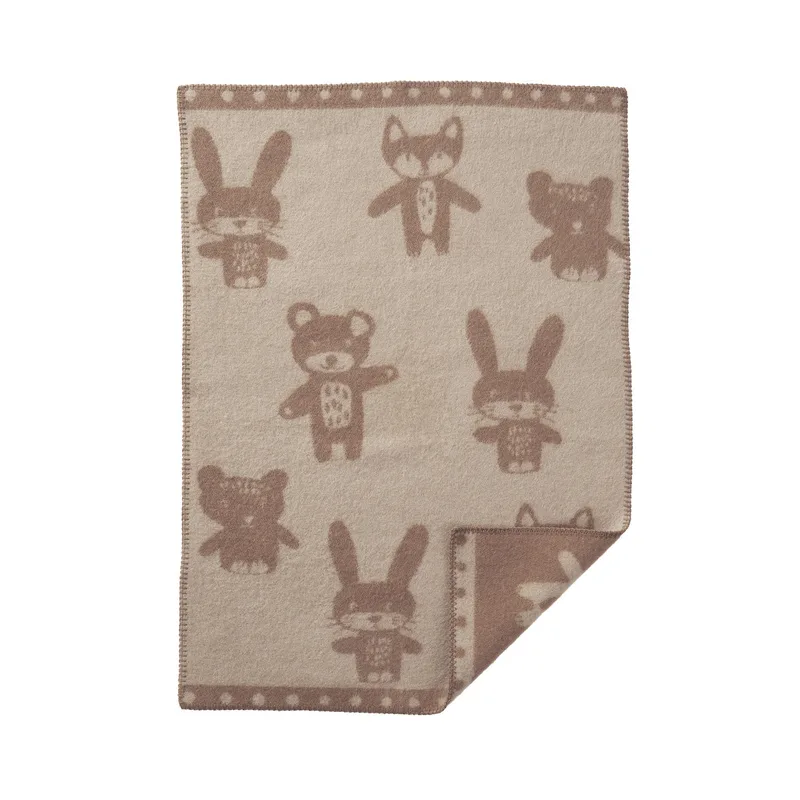 Bunny & Bear von Klippan Yllefabrik in Brown – Produktfoto