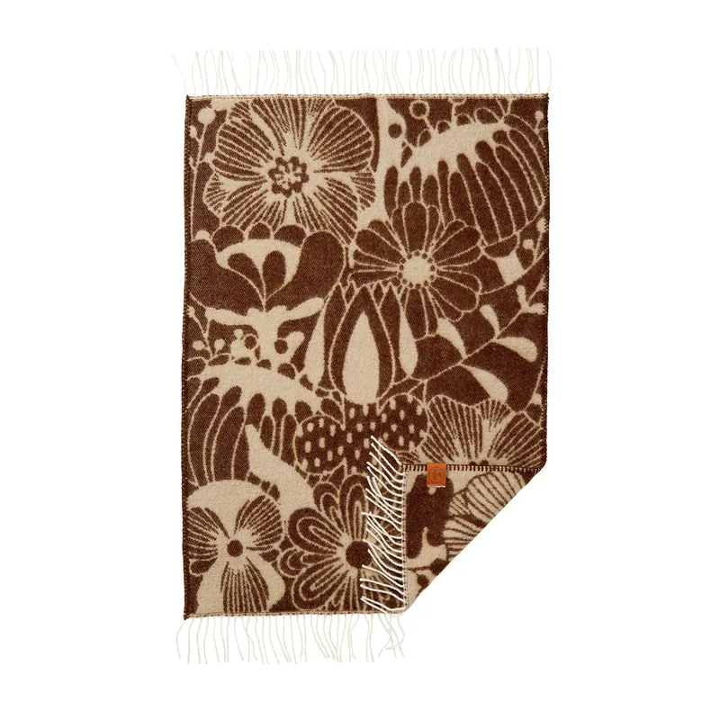 Blomranka baby by Klippan Yllefabrik in Brown/beige – product photo