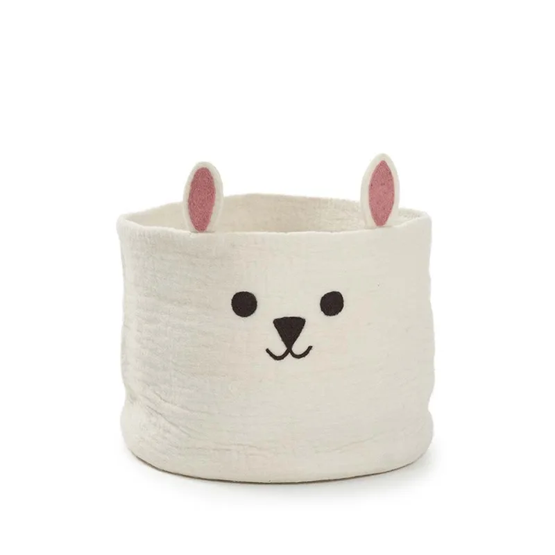 Filtade korgar by Klippan Yllefabrik in Stor Vit – product photo