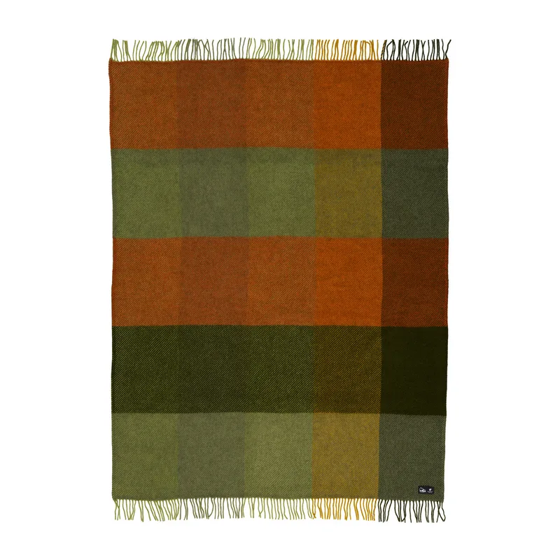 Gotland check by Klippan Yllefabrik in Grön – product photo