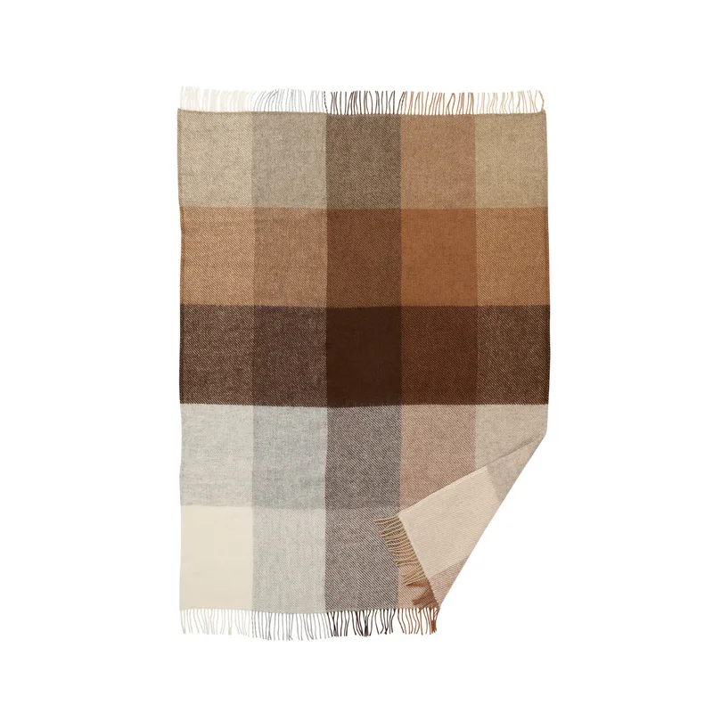 Gotland check by Klippan Yllefabrik in Check beige – product photo