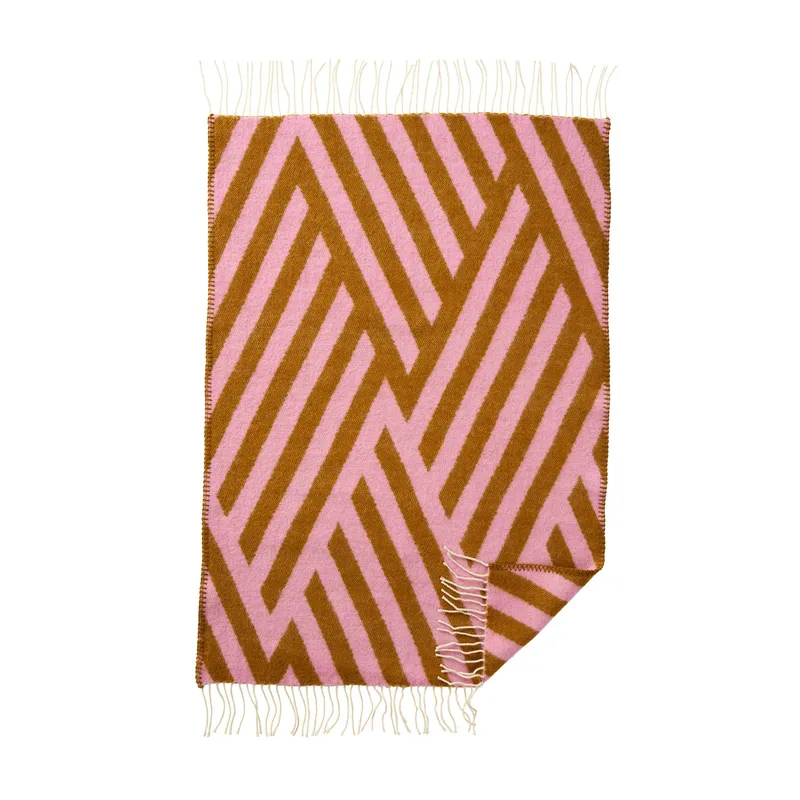 Tangent baby van Klippan Yllefabrik in Pink/caramel – productfoto