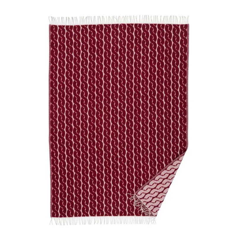 Knit by Klippan Yllefabrik in Burgundy – product photo