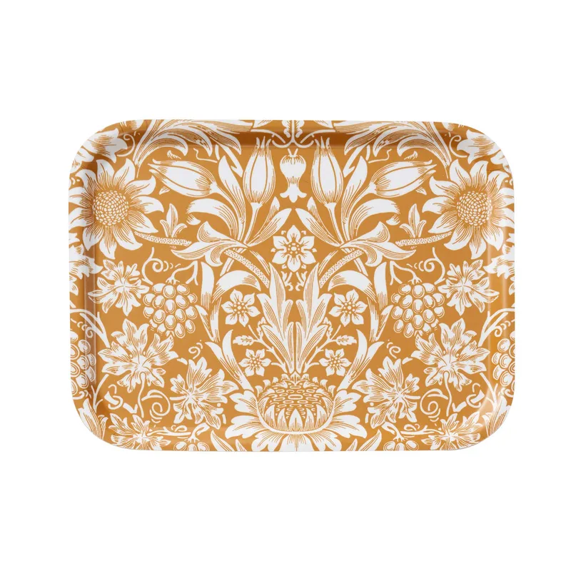 Sunflower liten bricka by Klippan Yllefabrik in Golden – product photo