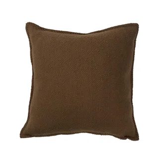 Bouclé kuddfodral von Klippan Yllefabrik in Mocha mousse – Produktfoto 2 von 2