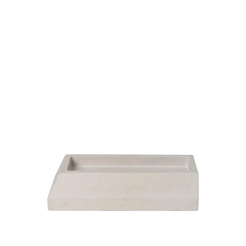 Sandstone Desk Bakke M van Kristina Dam Studio – productfoto