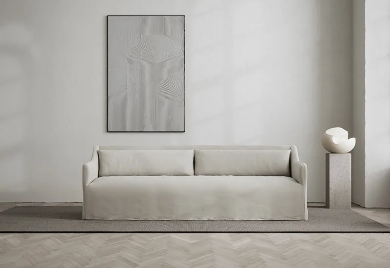 Somerset  2-sits soffa van LAYERED in True Linen – sfeerfoto