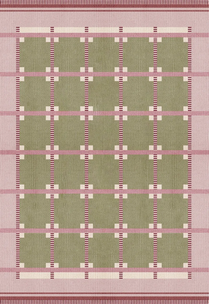 Röllakan Ruth Spring Grass by LAYERED in Måttbeställ – interior photo