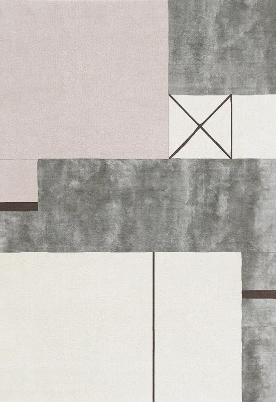 Simon Mullan Patch Work van LAYERED in 180 × 270 cm – sfeerfoto