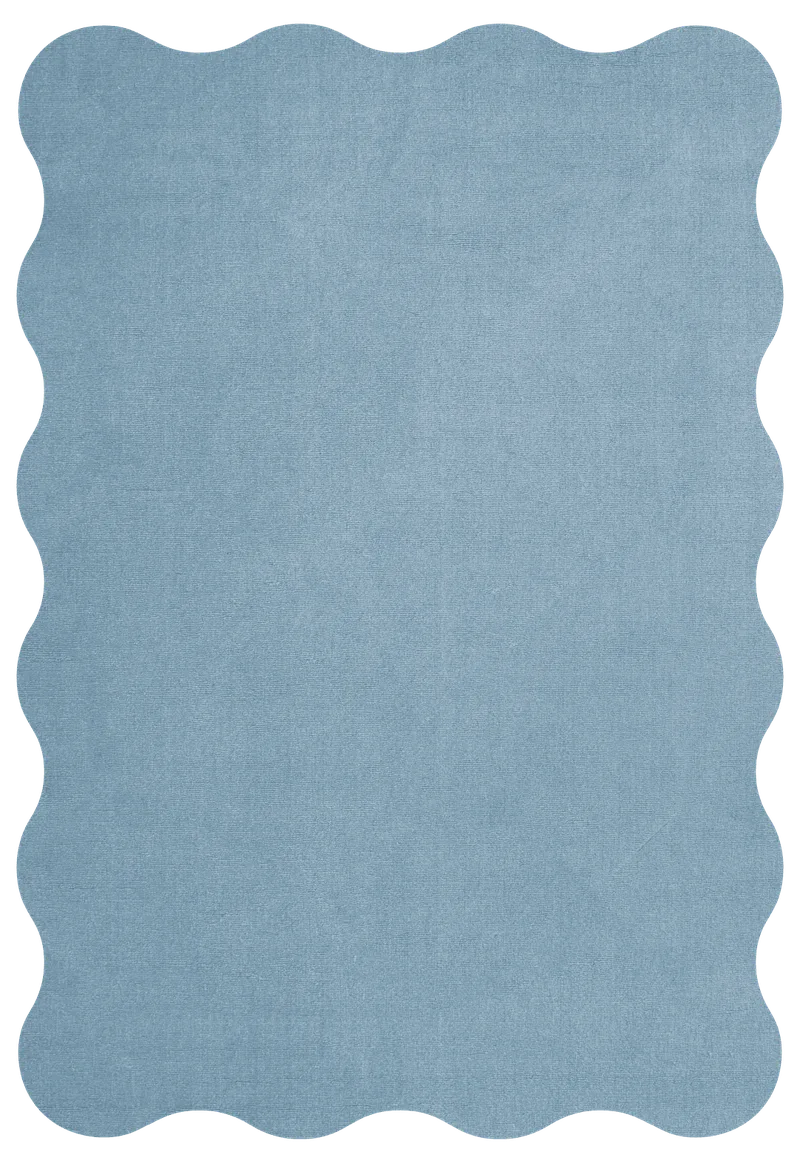 Scallop Soft Blue de LAYERED en Måttbeställ – photo du produit