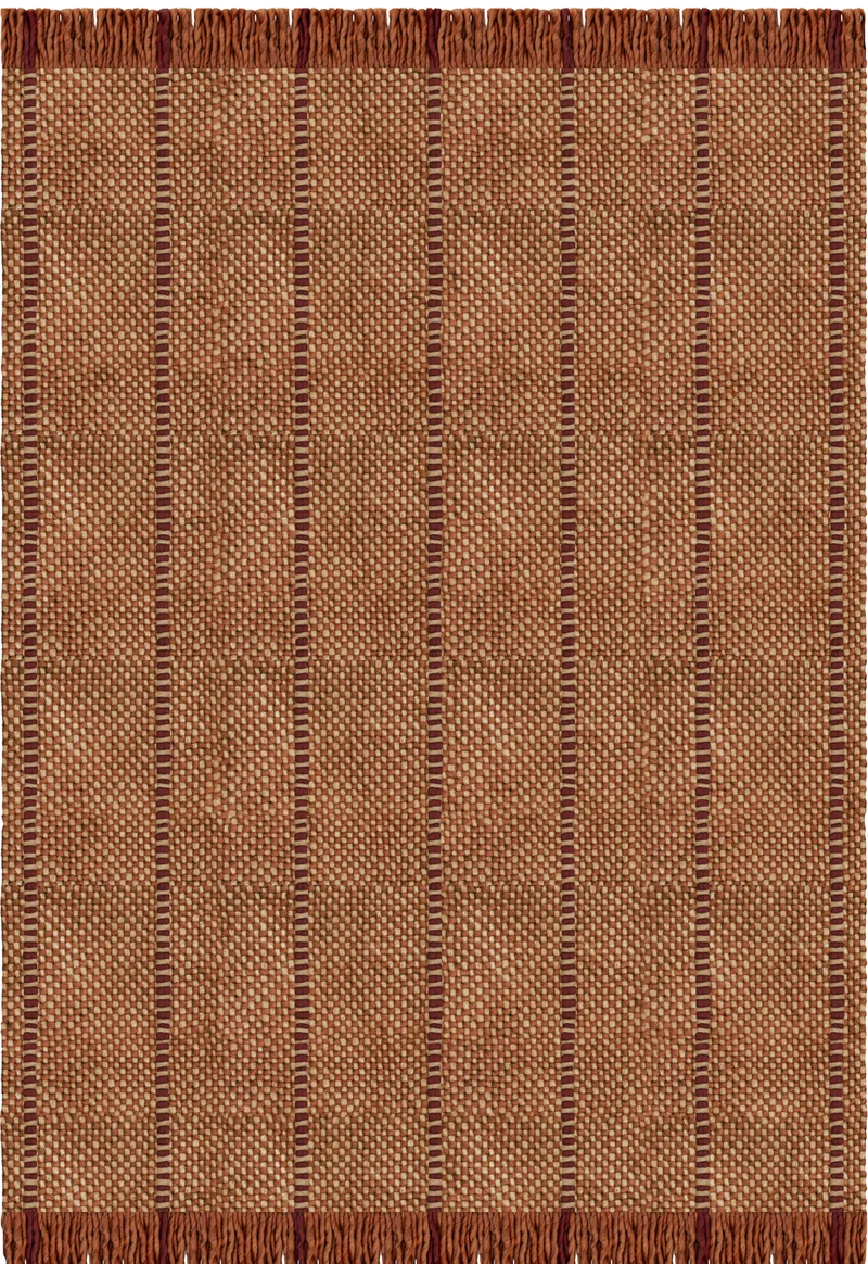Massproductions Cord Burgundy Rust van LAYERED in Måttbeställ – sfeerfoto