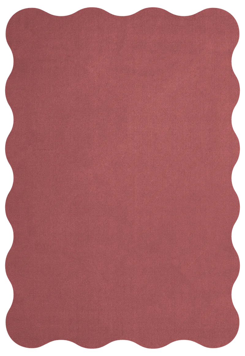 Scallop Rosewood Red by LAYERED in Måttbeställ – product photo