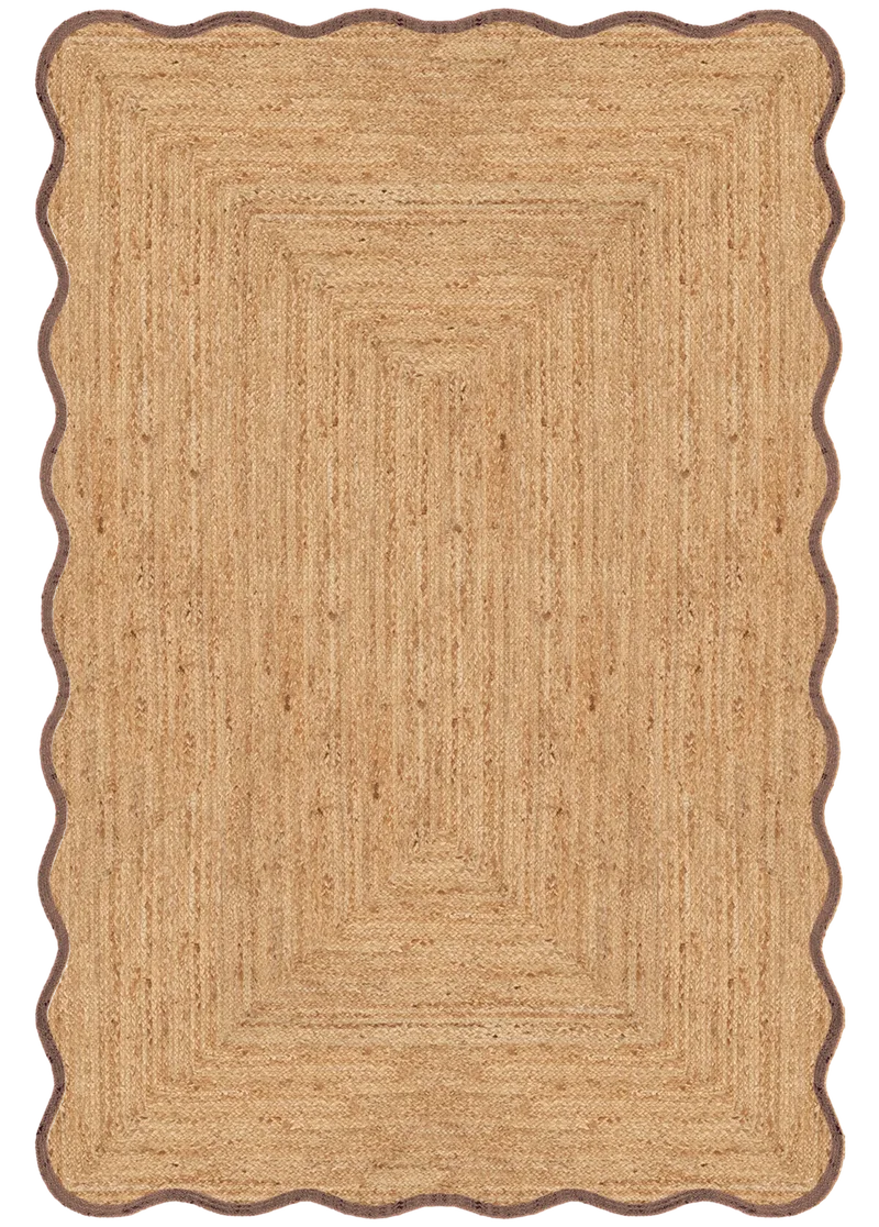 Scallop Jute Brown by LAYERED in Måttbeställ – product photo