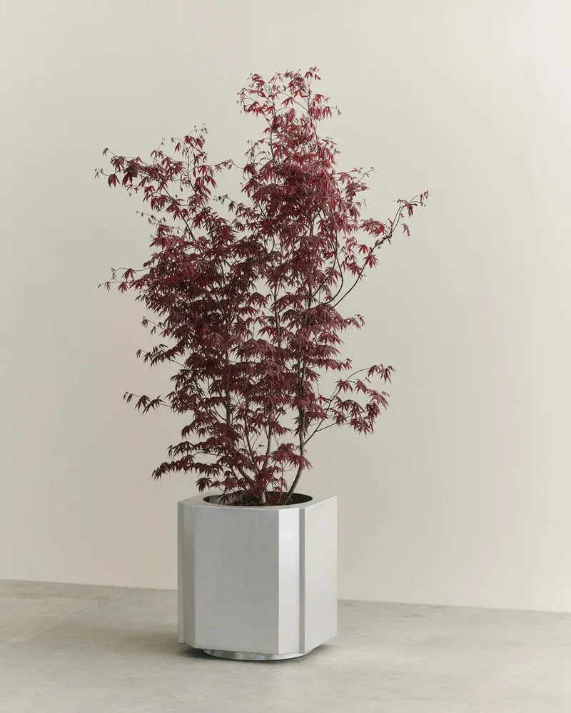 FUNKI POT X-LARGE by LOUISE ROE in Brushed Alu – interior photo