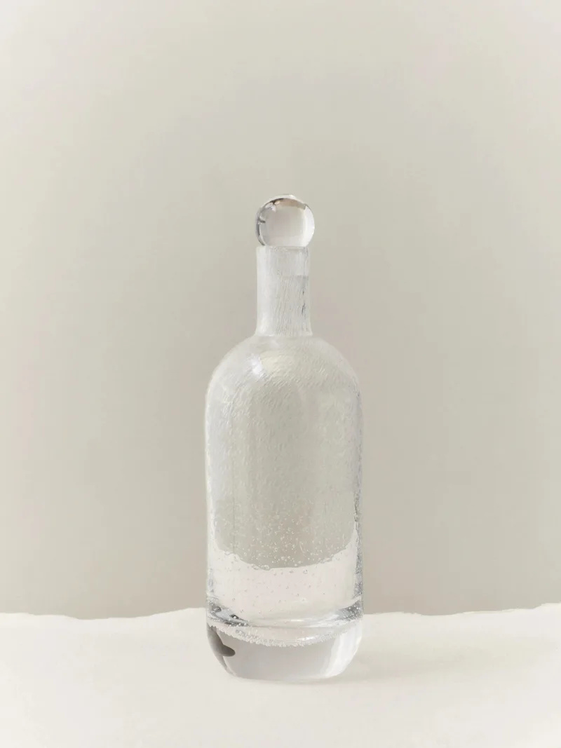 BUBBLE GLASS CARAFE TALL by LOUISE ROE – product photo