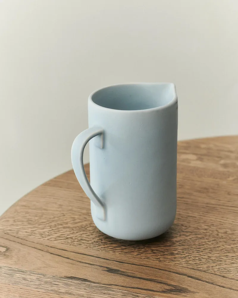 PISU 15 PITCHER by LOUISE ROE in Sky Blue – interior photo