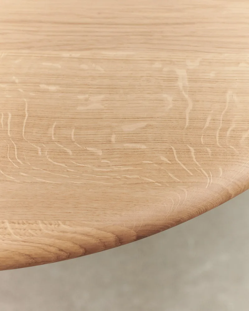 PILLABOUT OFFICE TABLE 01 by LOUISE ROE in Natural Oak – interior photo