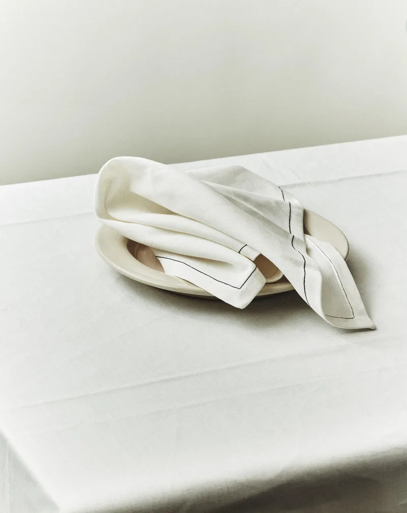 S.R. NAPKIN 4 PIECES van LOUISE ROE – sfeerfoto