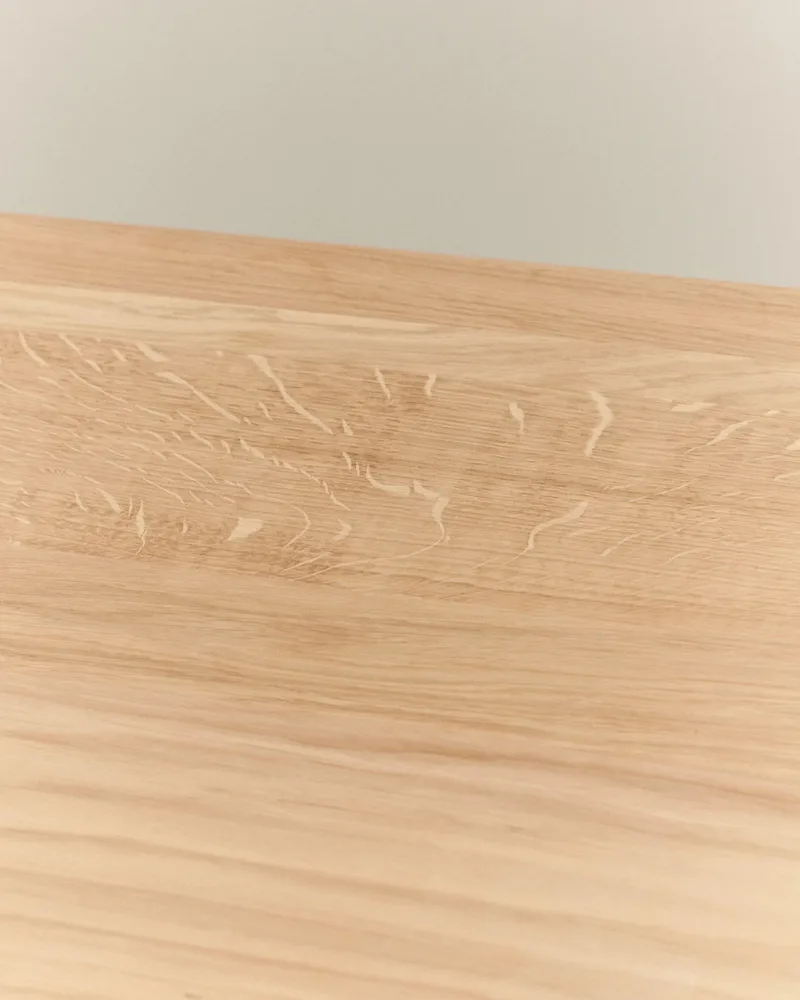 SPINA LOUNGE TABLE by LOUISE ROE in Natural Oak – interior photo