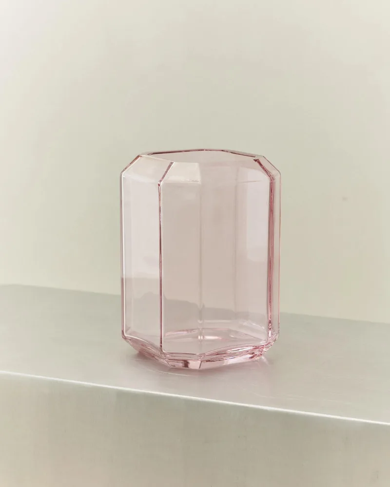 JEWEL VASE GIANT by LOUISE ROE in Rose – interior photo