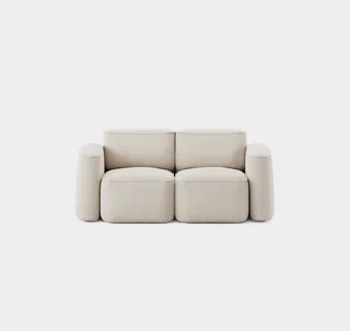 Patch 2-Seater Slim by Massproductions in Romo – Linara 05 Porridge – product photo 2 of 2