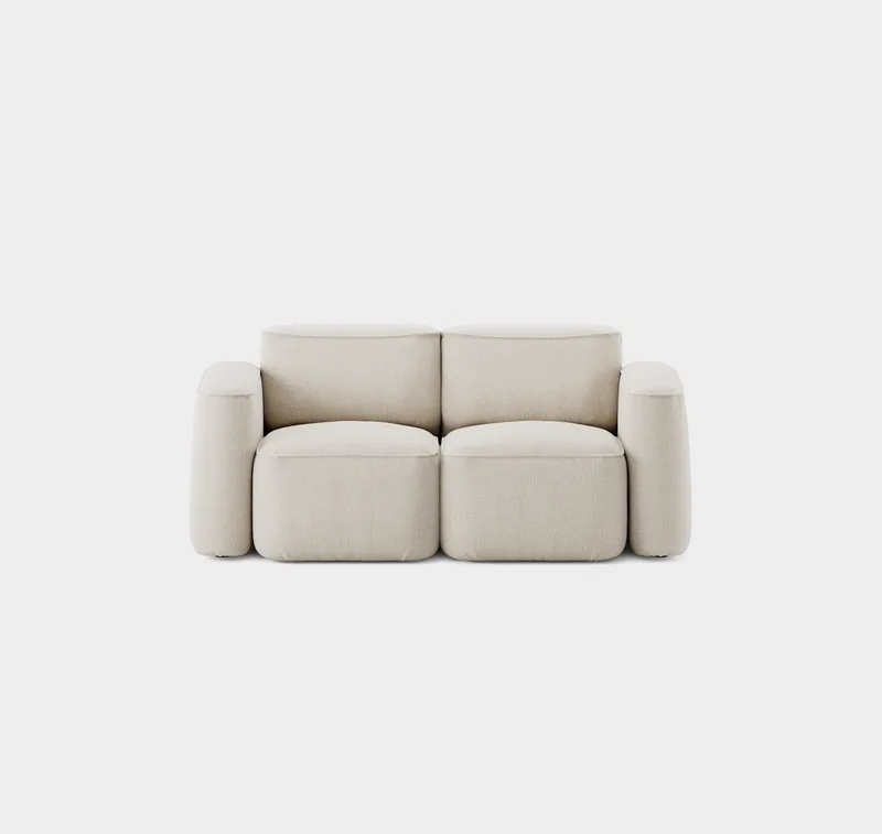 Patch 2-Seater Slim by Massproductions in Romo – Linara 05 Porridge – product photo 2 of 2