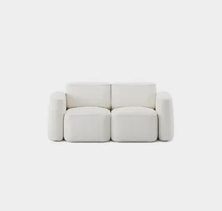 Patch 2-Seater Slim by Massproductions in Sahco – Ecriture 100 – product photo 2 of 2
