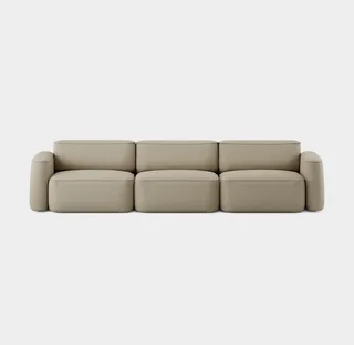 Patch 3-Seater van Massproductions in Sahco – Ecriture 240 – productfoto 2 van 2