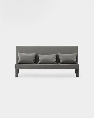 BAM! 3 Seater Sofa by Massproductions in Kvadrat – Vidar 4 0106 – product photo 1 of 2