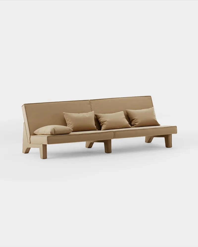BAM! 4 Seater Sofa van Massproductions in Kvadrat – Vidar 4 0333 – productfoto