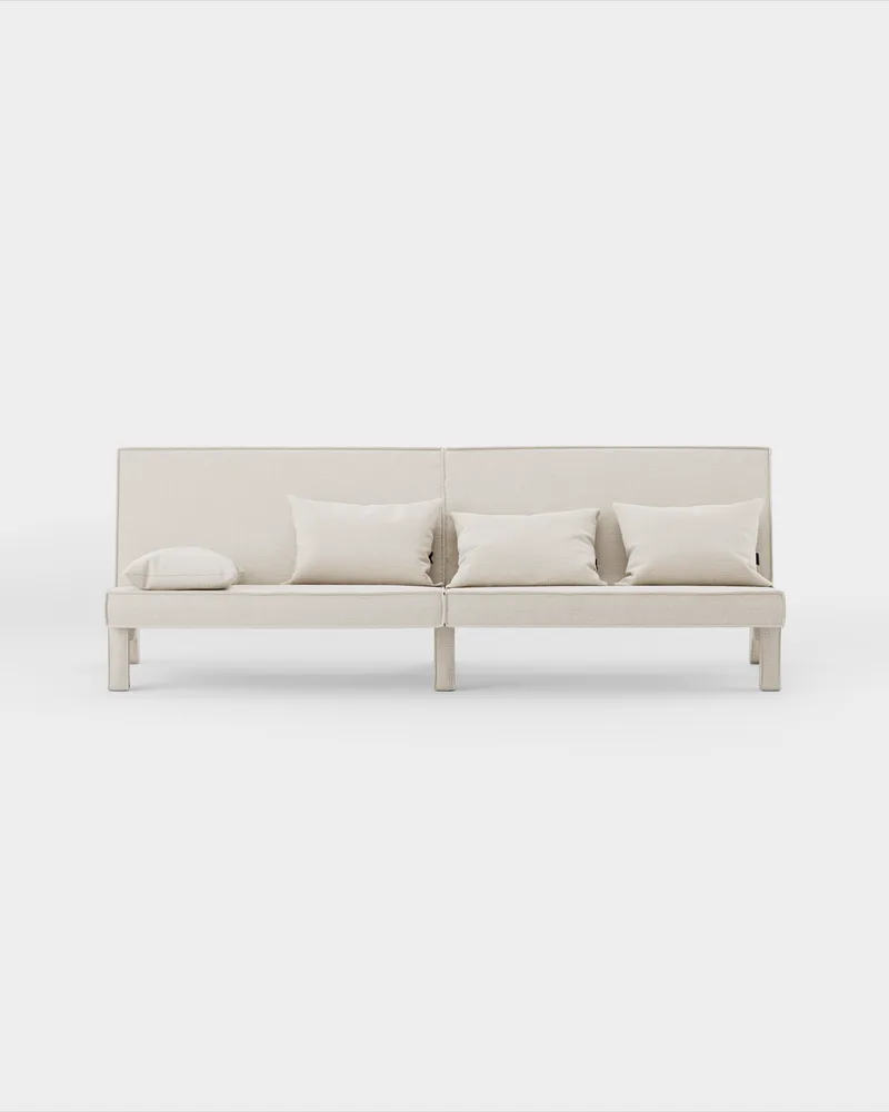 BAM! 4 Seater Sofa de Massproductions en Romo – Linara 05 Porridge – photo du produit
