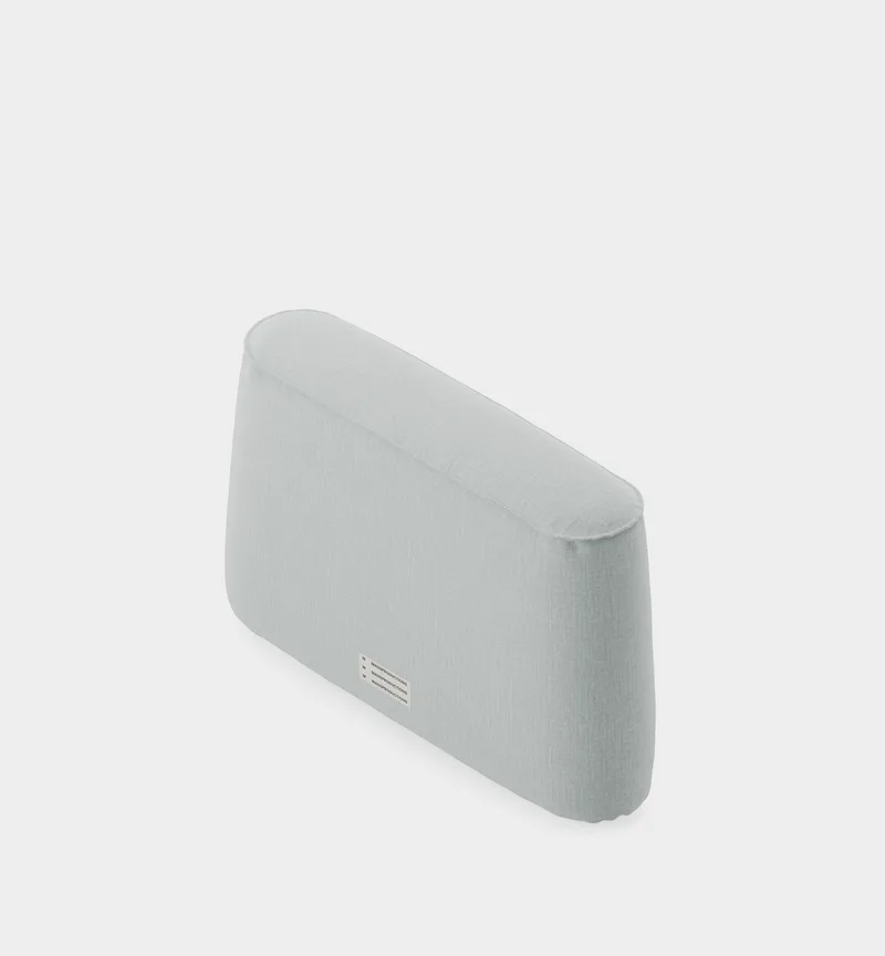 Patch Sofa System - Armrest van Massproductions in Romo – Linara 253 Swedish Grey, Armrest (L) – productfoto