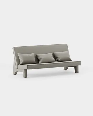 BAM! 3 Seater Sofa by Massproductions in Kirkby Design – Smooth III 87 Gris – product photo 2 of 2