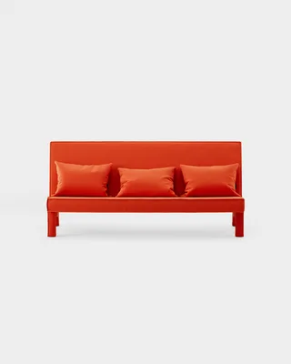 BAM! 3 Seater Sofa by Massproductions in Kvadrat – Vidar 4 0542 – product photo 2 of 2