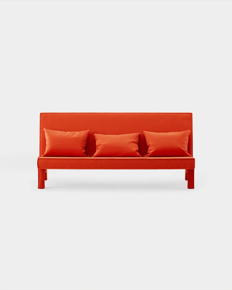 BAM! 3 Seater Sofa by Massproductions in Kvadrat – Vidar 4 0542 – product photo 2 of 2