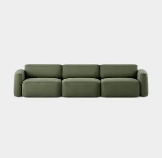 Patch 3-Seater von Massproductions in Romo – Linara 100 Tarragon – Produktfoto 2 von 2