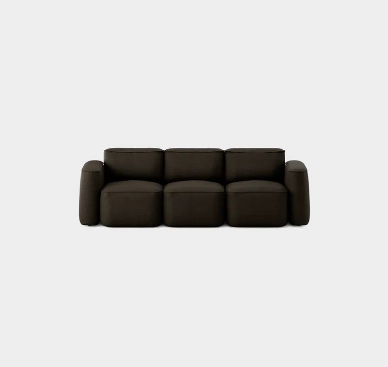 Patch 3-Seater Slim von Massproductions in Sahco – Ecriture 380 – Produktfoto 2 von 2