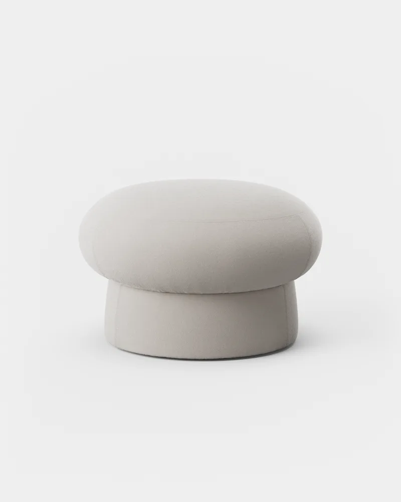 Spot Pouf by Massproductions in Kirkby smooth 5228/35 – product photo 2 of 2
