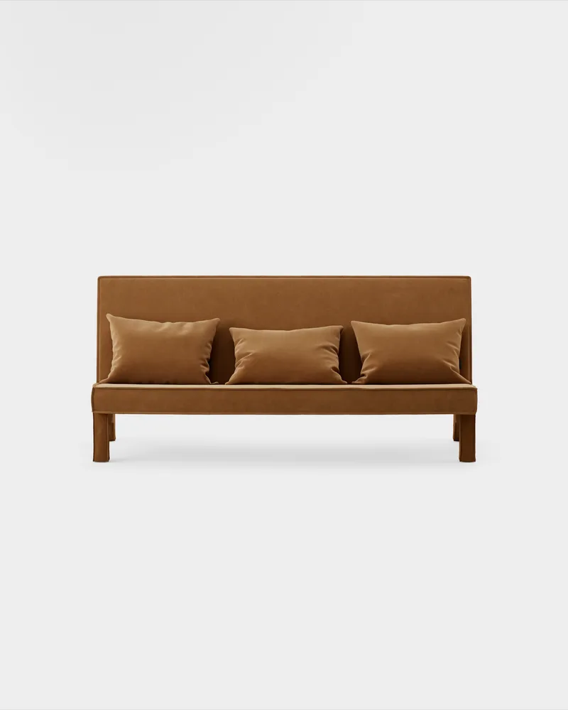 BAM! 3 Seater Sofa by Massproductions in Villa Nova – Atlantis 91 Cumin – product photo 2 of 2