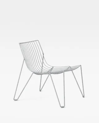 Tio Easy Chair by Massproductions in Stone Grey – RAL 7030 – product photo 2 of 2