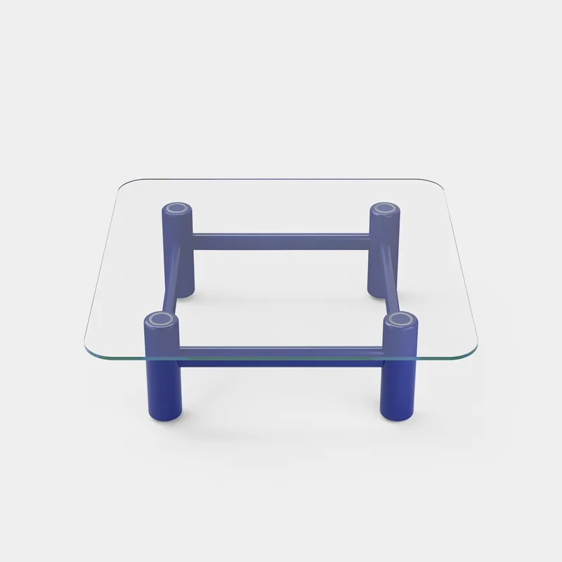 Boundary Table Square de Massproductions en Ultramarine Blue – photo du produit