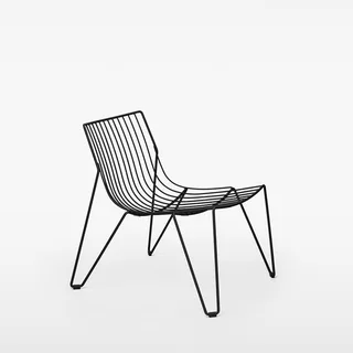Tio Easy Chair by Massproductions in Black – product photo 2 of 2