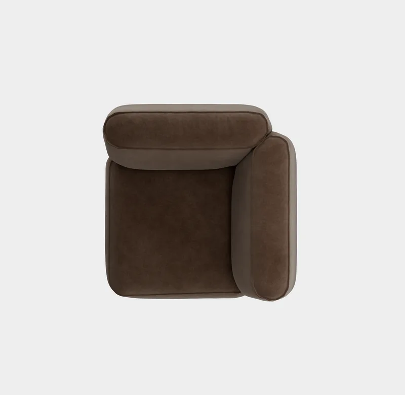 Patch Sofa System - Corner van Massproductions in Gabriel – Comfort+ 01566 – productfoto