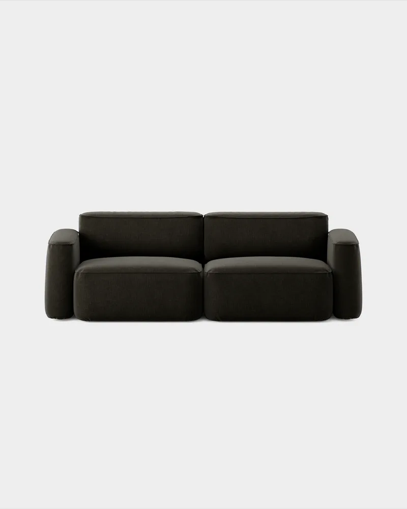 Patch 2,5-Seater von Massproductions in Romo – Linara 90 Espresso – Produktfoto