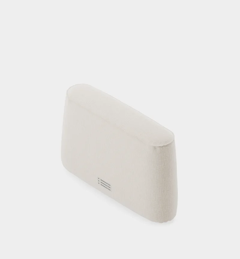 Patch Sofa System - Armrest by Massproductions in Romo – Linara 05 Porridge, Armrest (R) – product photo
