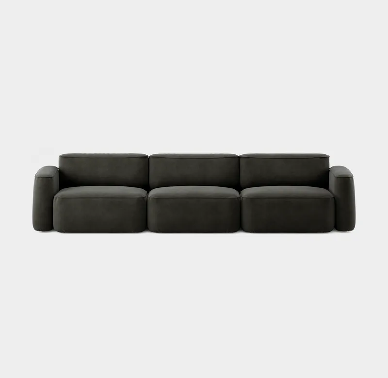 Patch 3-Seater by Massproductions in Gabriel – Comfort+ 61013 – product photo 2 of 2