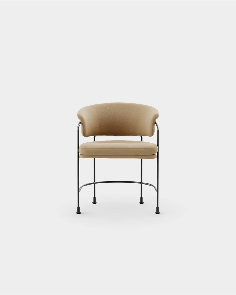 Astro Armchair de Massproductions en Kvadrat – Vidar 4 0333, Black – photo du produit