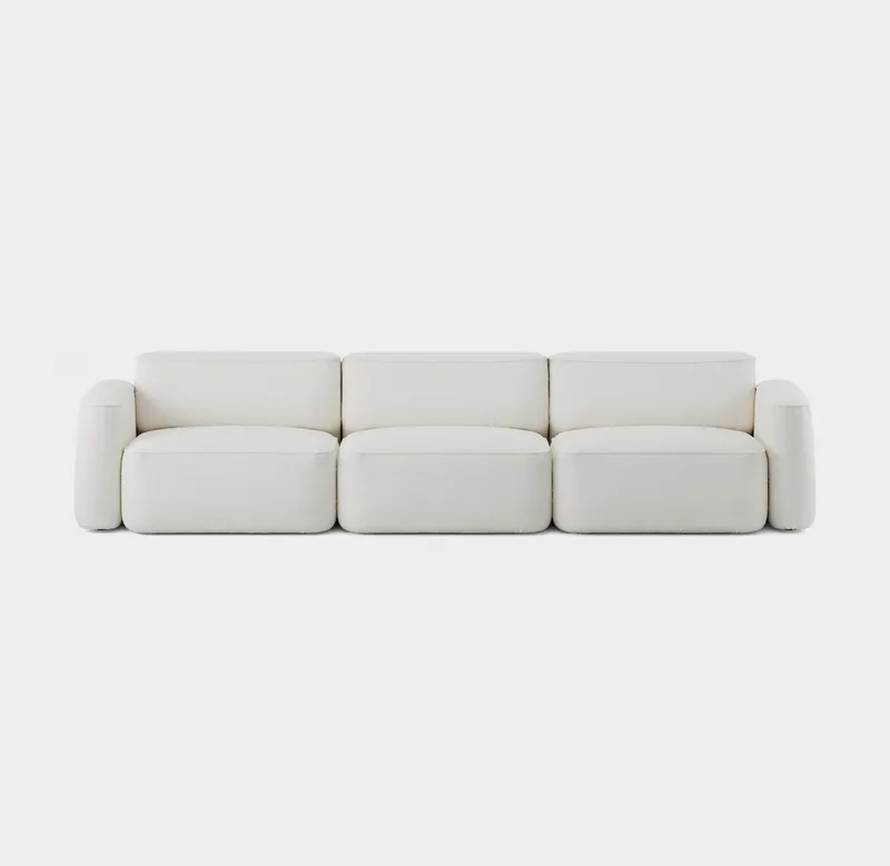 Patch 3-Seater by Massproductions in Sahco – Ecriture 100 – product photo 2 of 2
