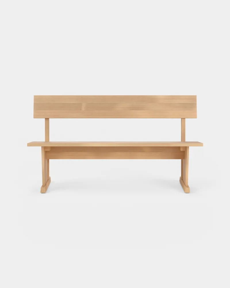 Silent Bench - Short von Massproductions in Oiled Oak – Produktfoto