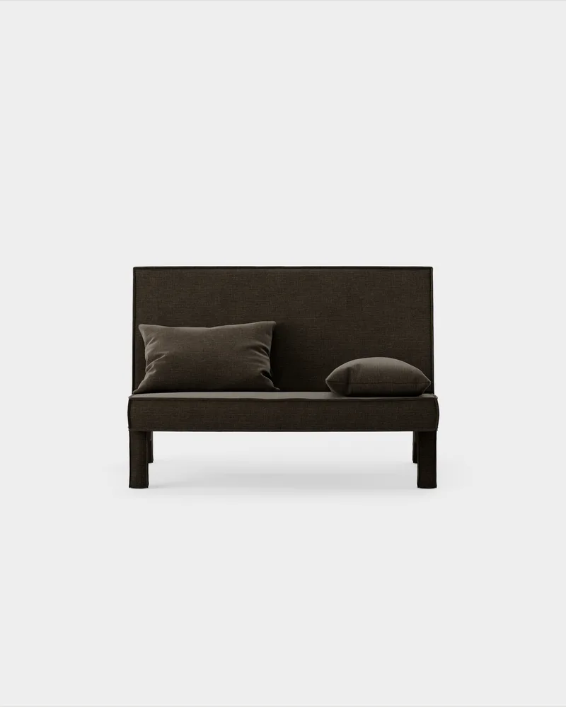 BAM! 2 Seater Sofa van Massproductions in Romo – Linara 90 Espresso – productfoto